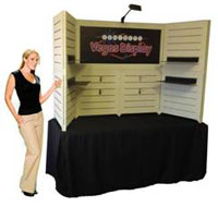 Slatwall table top